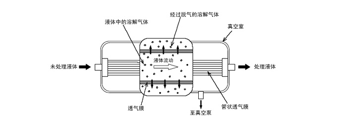 SEPAREL PFF Series的脱气原理